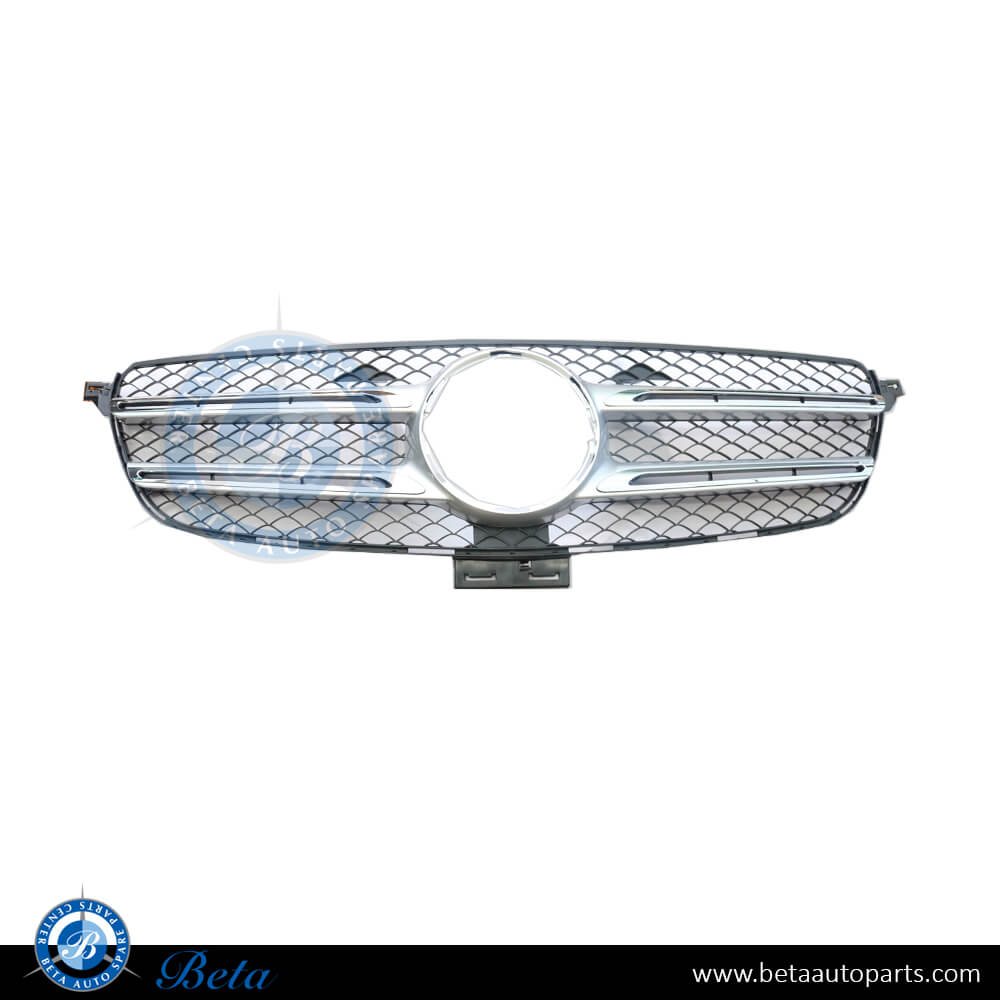 Grille without Camera Hole for Mercedes GLE-Class W166 2015-2018 models, Part Number 1668880260 Grille without Camera Hole for Mercedes GLE-Class W166 2015-2018 models, Part Number 1668880260